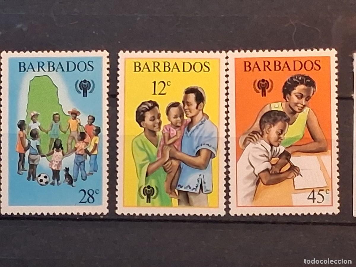 Sellos: BARBADOS, 1979, CAT.YT.495/497.