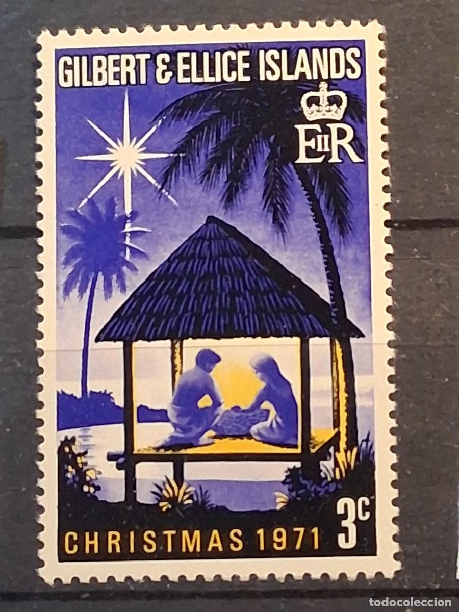 Sellos: ISLAS GILBERT Y ELLICE, 1971, CAT.YT. 185
