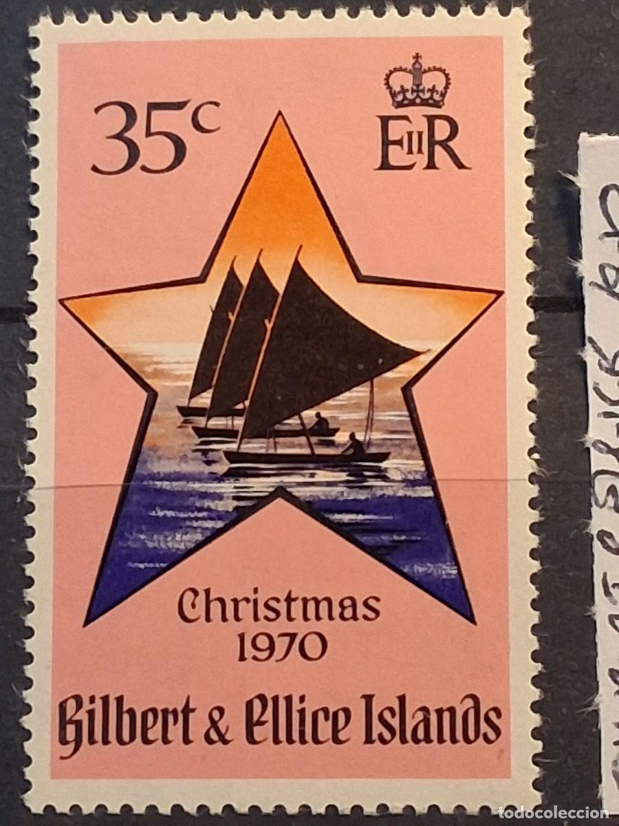 Sellos: ISLAS GILBERT Y ELLICE, 1970, CAT.YT. 167.