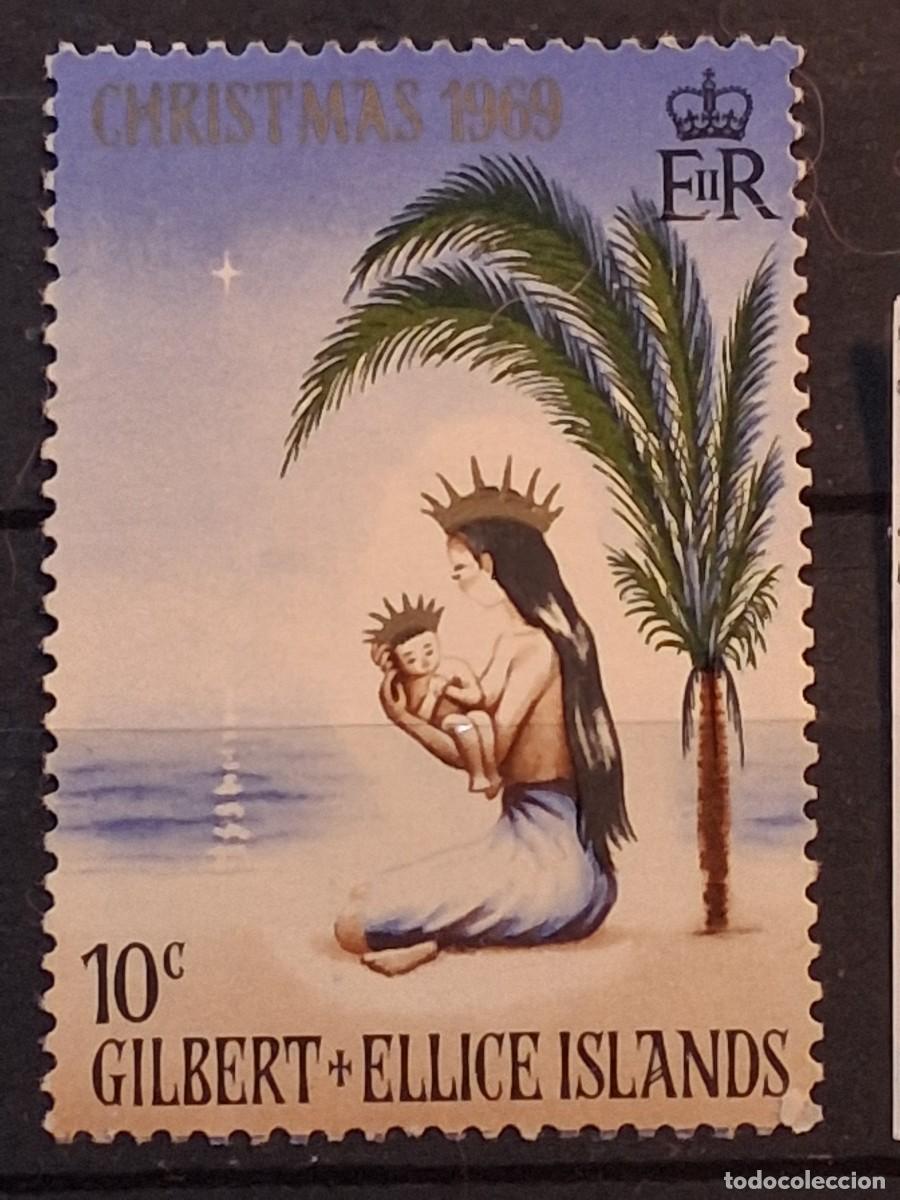 Sellos: ISLAS GILBERT Y ELLICE, 1969, CAT.YT. 153. - Foto 1