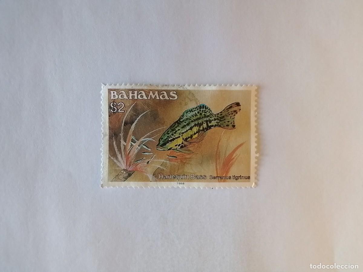 Sellos: A&Ntilde;O 1987 BAHAMAS SELLO USADO