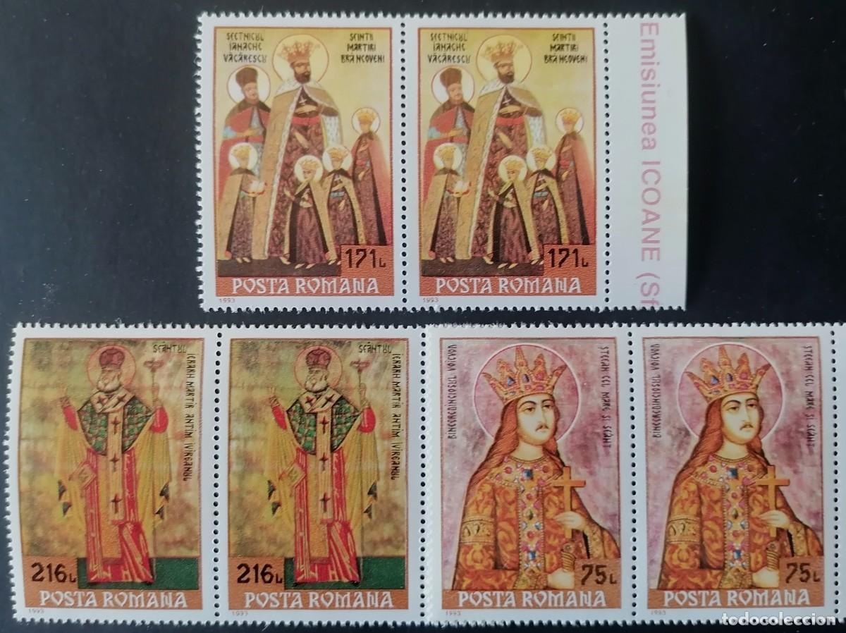 Sellos: RUMANIA 1993 - ICONOS .