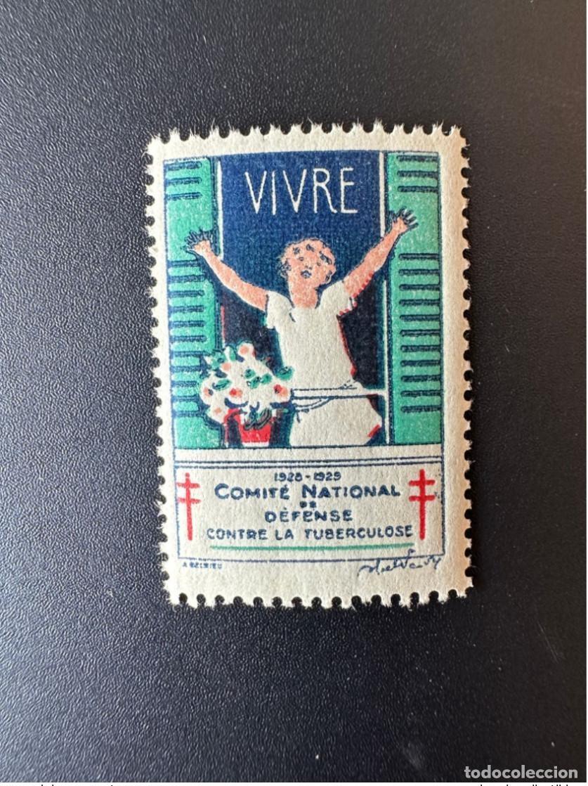 Sellos: Francia 1928/1929 Medicamentos antituberculosos Tuberculosis Tuberkulosis Live