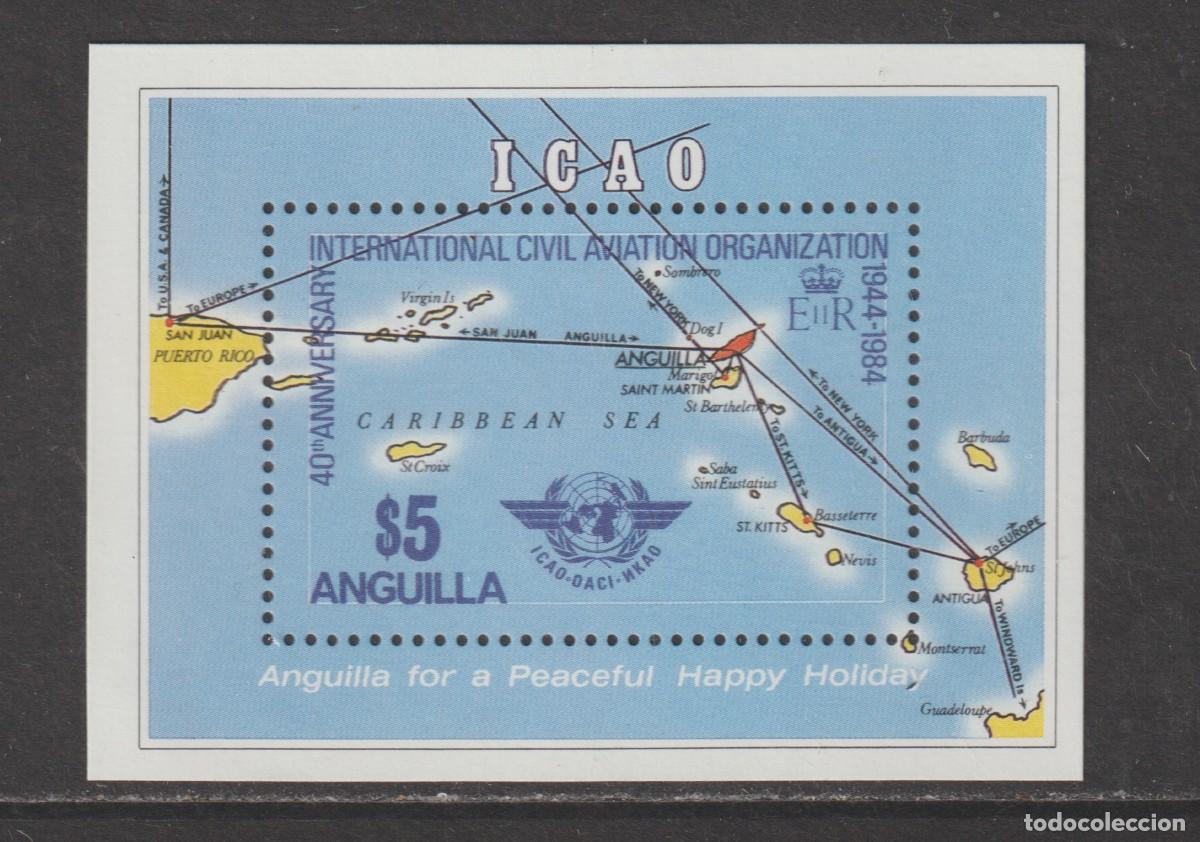 Sellos: Anguilla 1985 - Yvert Bf61 mnnh** - Foto 1