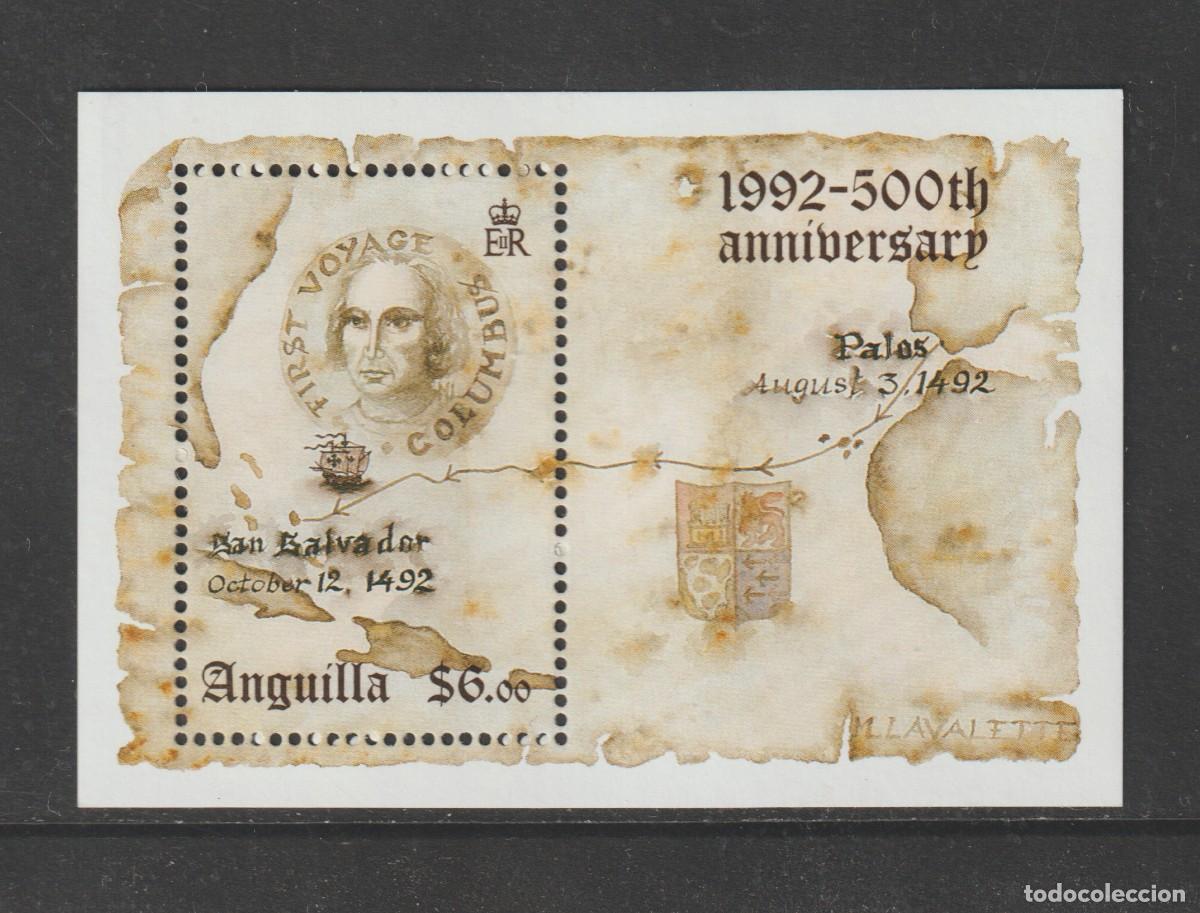 Sellos: Anguilla 1992 - Yvert bf95 mnh** - Foto 1