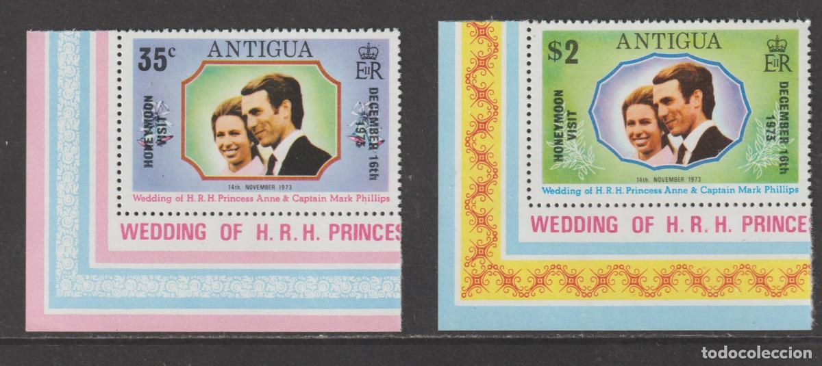Sellos: Antigua 1973 - Yvert 314/315 mnh**