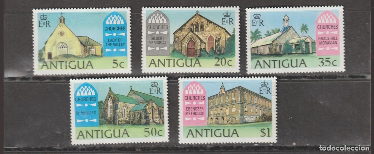 Sellos: Antigua 1975 - Yvert 368/372 mnh**