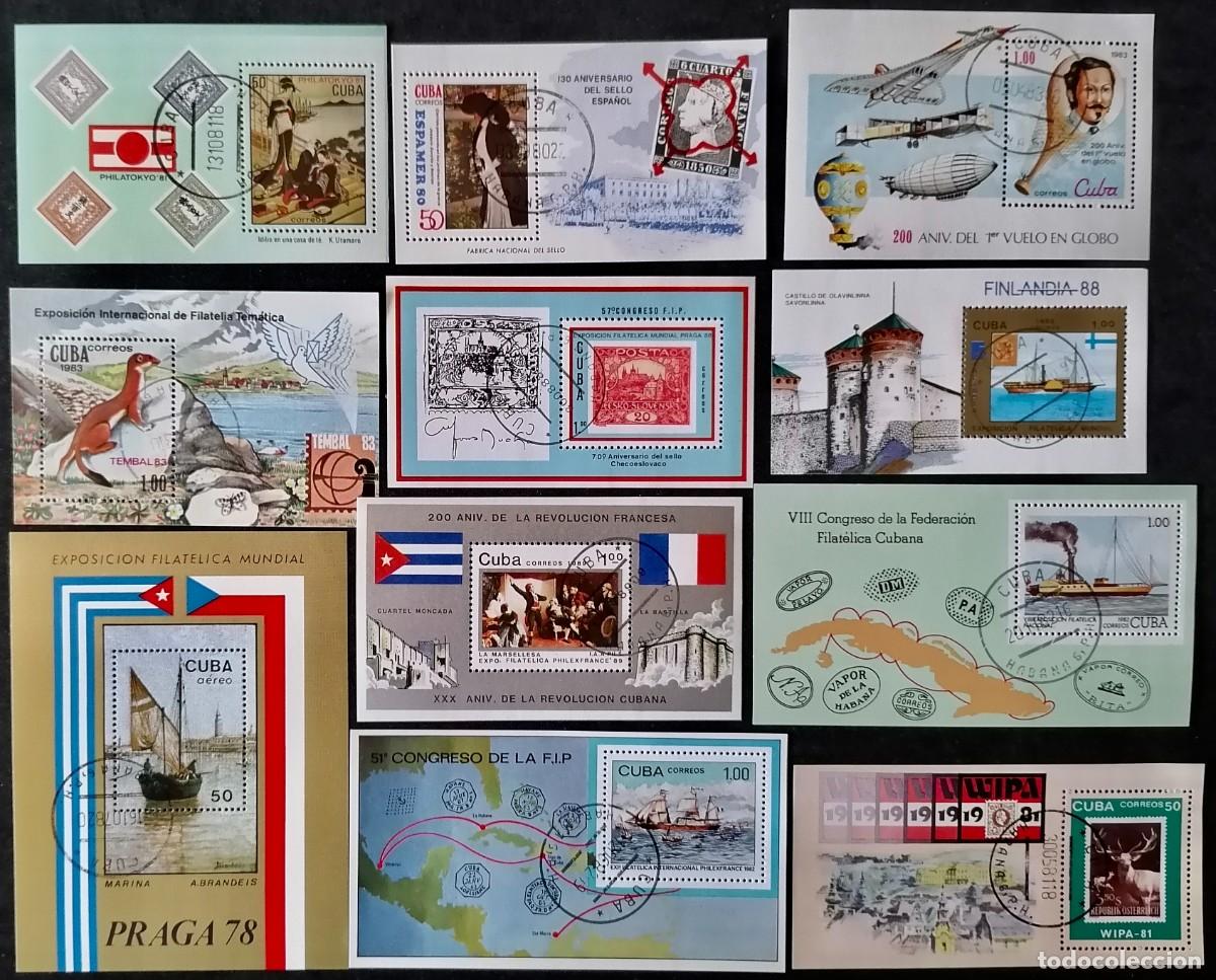 Sellos: CUBA - 11 HB VARIADAS . - Foto 1