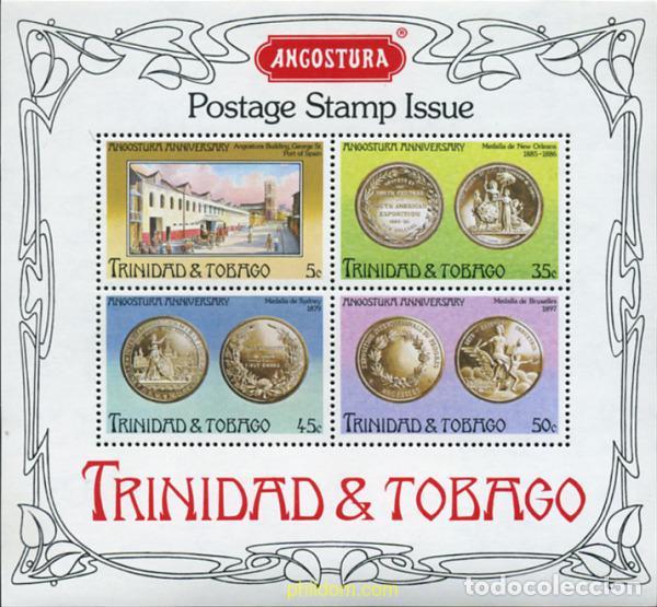 Sellos: 366011 MNH TRINIDAD Y TOBAGO 1976 ANIVERSARIO ANGOSTURA