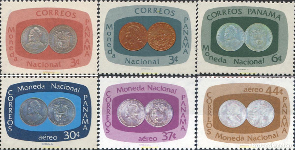 Sellos: 160681 MNH PANAMA 1985 MONEDAS PANAME&Ntilde;AS