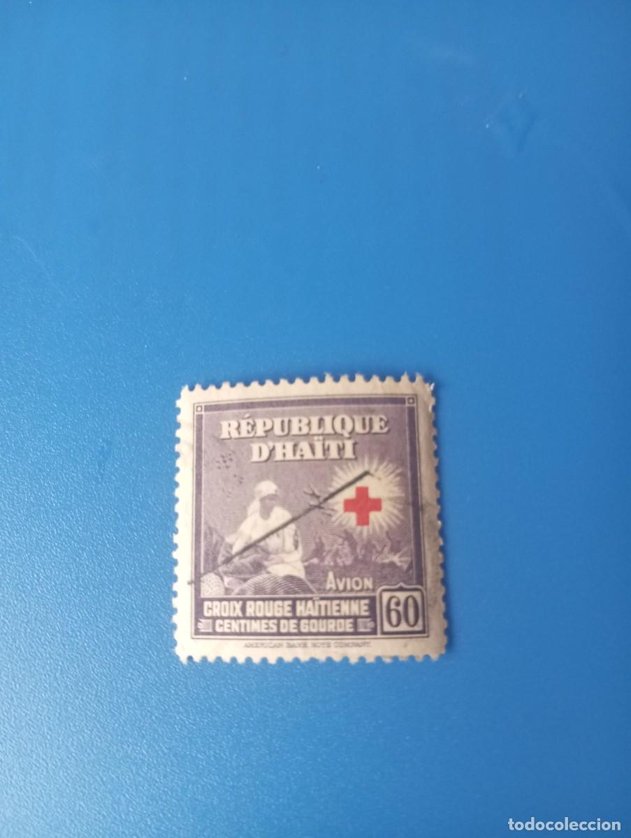 Sellos: HAITI, 1945, A FAVOR DE LA CRUZ ROJA