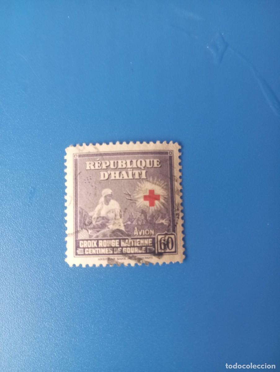 Sellos: HAITI, 1945, A FAVOR DE LA CRUZ ROJA