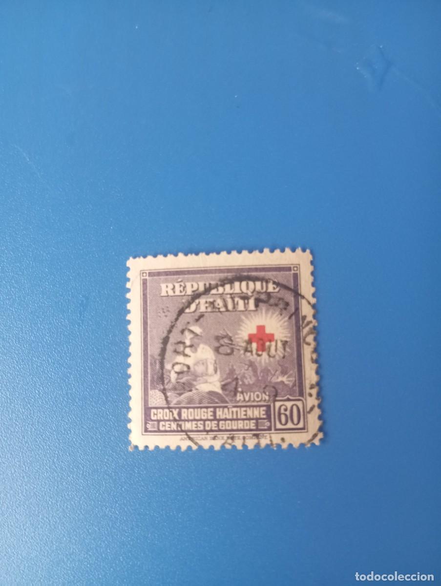 Sellos: HAITI, 1945, A FAVOR DE LA CRUZ ROJA