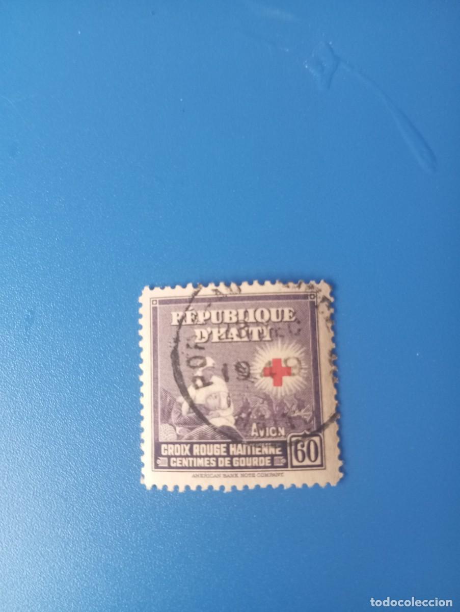 Sellos: HAITI, 1945, A FAVOR DE LA CRUZ ROJA