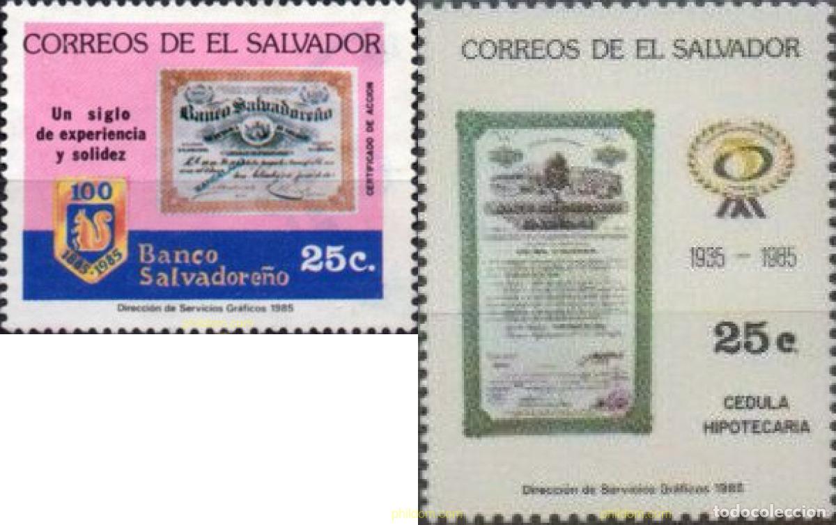 Sellos: 795466 MNH EL SALVADOR 1985