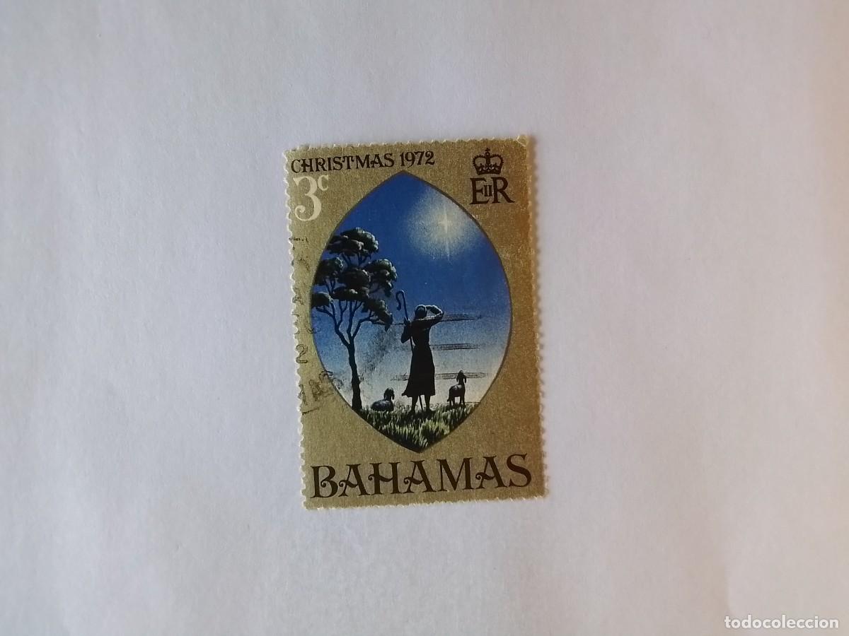 Sellos: A&Ntilde;O 1972 BAHAMAS SELLO USADO