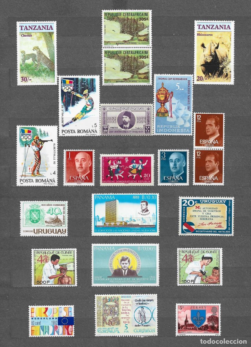 Sellos: Lote de sellos mundiales en nuevo** - Ver im&aacute;gen - 6688-7&ordm;