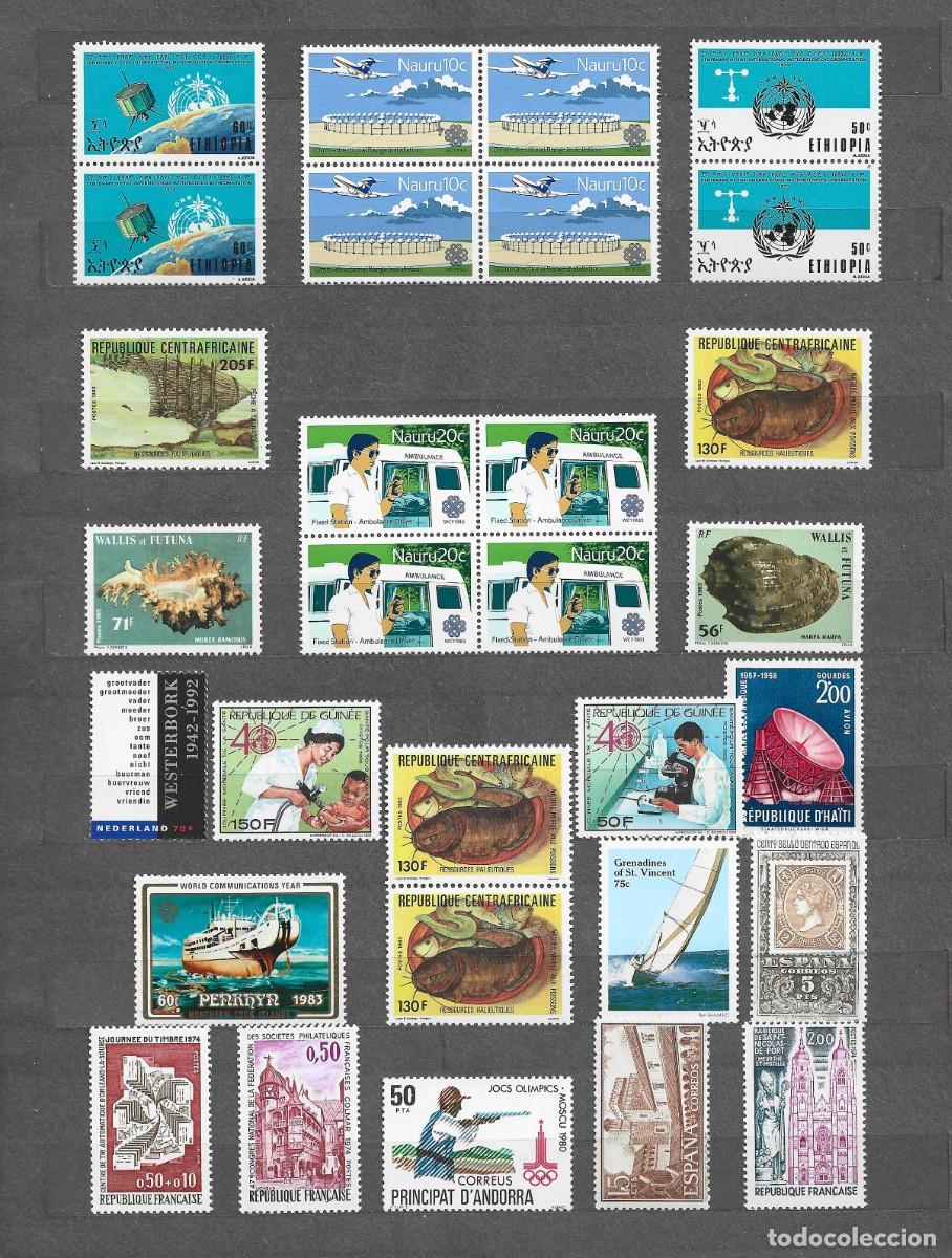 Sellos: Lote de sellos mundiales en nuevo** - Ver im&aacute;gen - 6688-8&ordm;