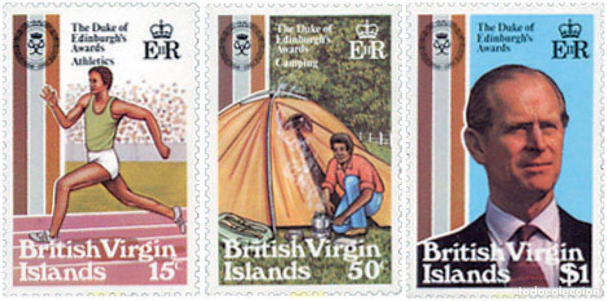 Sellos: 795987 MNH VIRGENES BRITANICAS Islas 1981 PREMIOS DEL DUQUE DE EDINBURGO