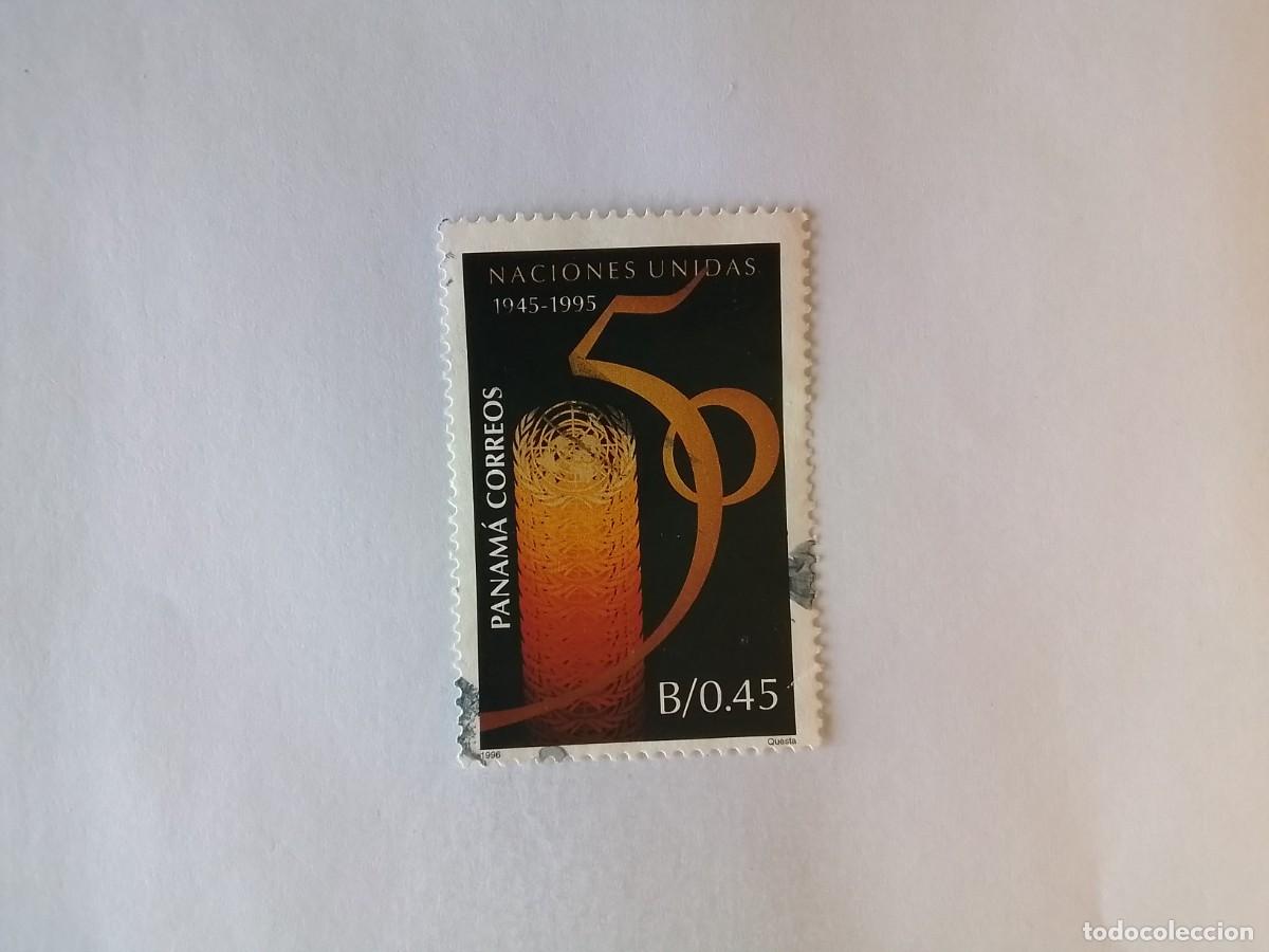 Sellos: A&Ntilde;O 1996 PANAM&Aacute; SELLO USADO - Foto 1