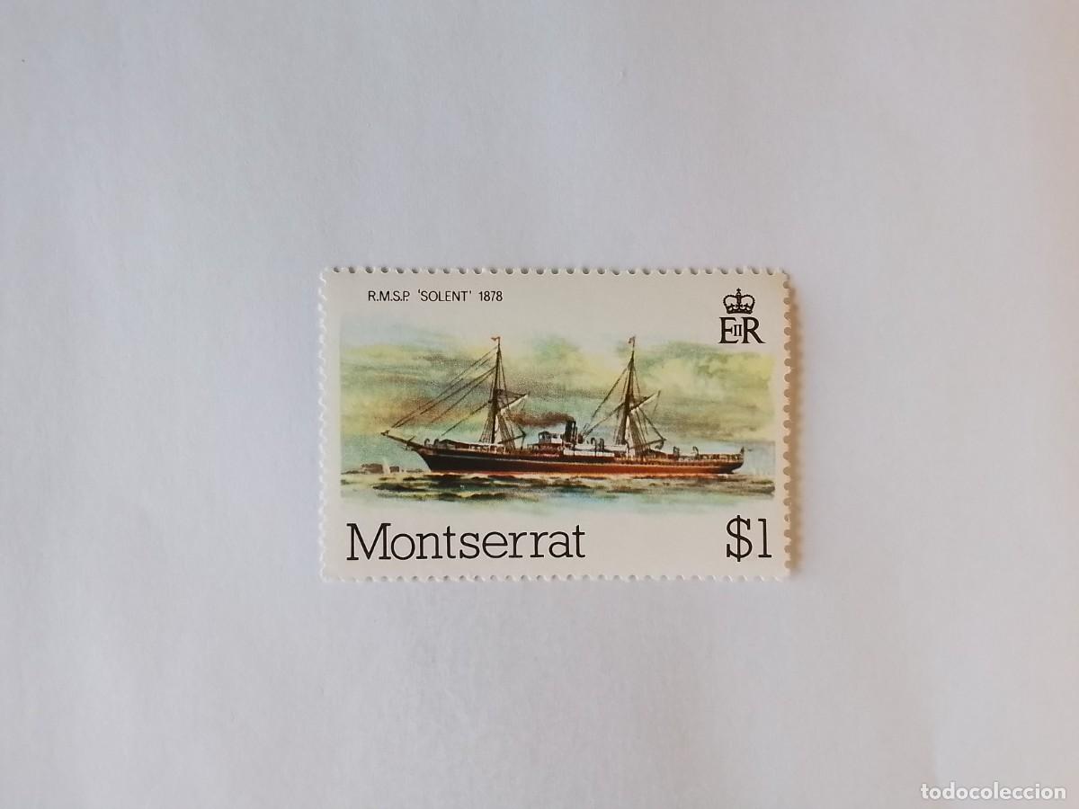 Sellos: A&Ntilde;O 1984 MONTSERRAT SELLO USADO