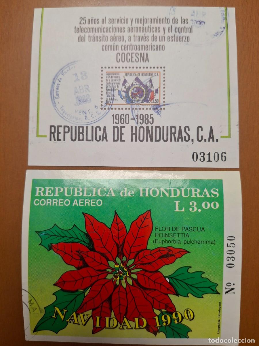 Francobolli: HB583 HOJITAS BLOQUE de HONDURAS en usado ideal para tematicas (leer descripcion)