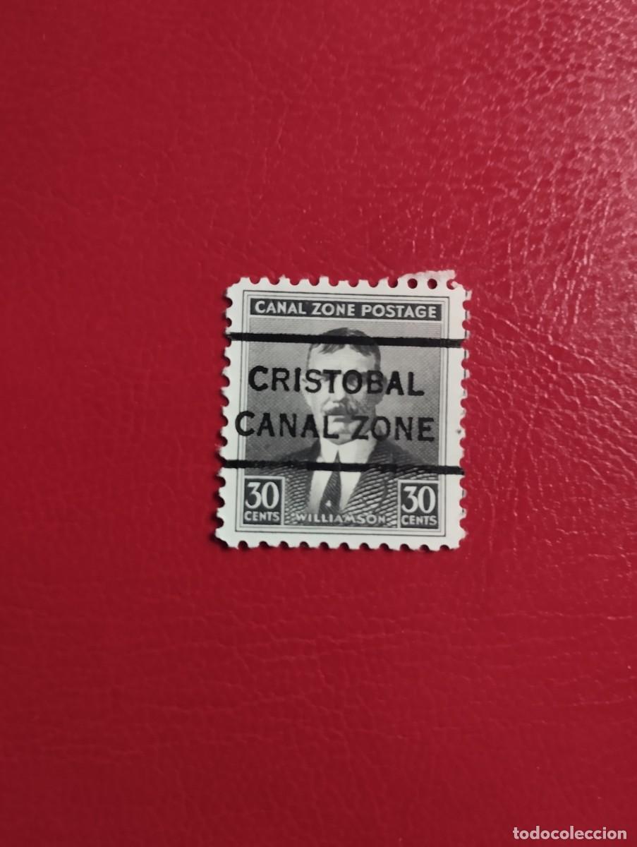 Sellos: SELLO, CANAL ZONE POSTAGE, A&Ntilde;O 1928/1940, SCOTT#113, GOMA ORIGINAL Y SE&Ntilde;AL DE CHARNELA.