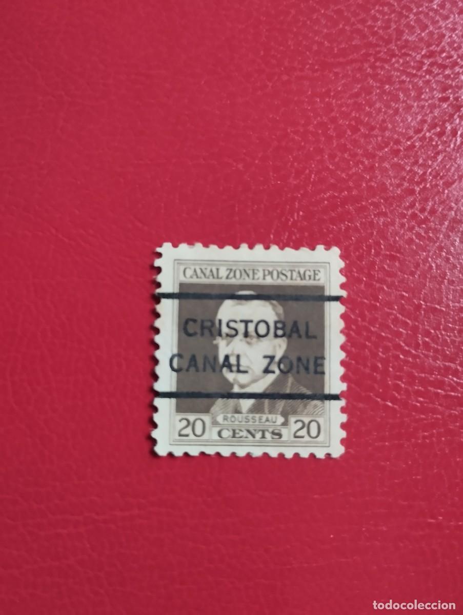 Sellos: SELLO ZONA DEL CANAL DE PANAM&Aacute;, A&Ntilde;O 1928, SCOTT#112, USADO. PRECANCELADO 20 CENTAVOS.