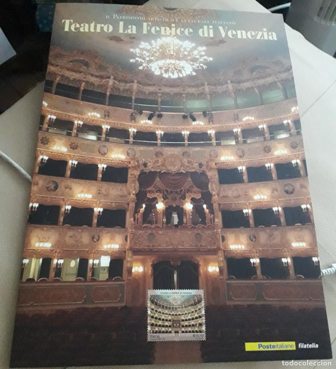 Sellos: Serie tem&aacute;tica dedicada al Teatro la Fenice de Venecia. - Foto 2