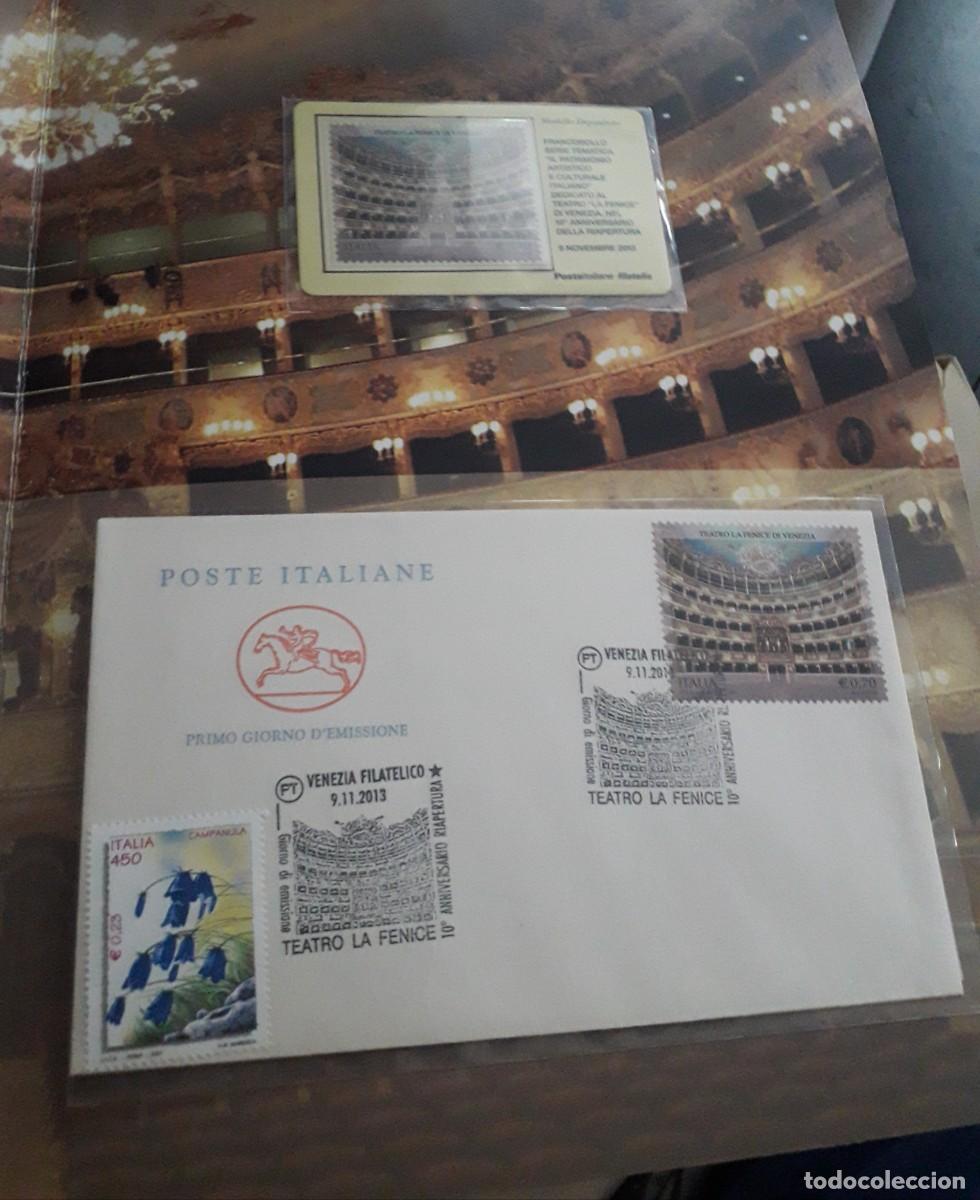 Sellos: Serie tem&aacute;tica dedicada al Teatro la Fenice de Venecia. - Foto 3