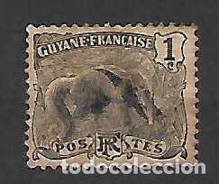 Sellos: Fauna de Guyana Francesa, sello a&ntilde;o 1904