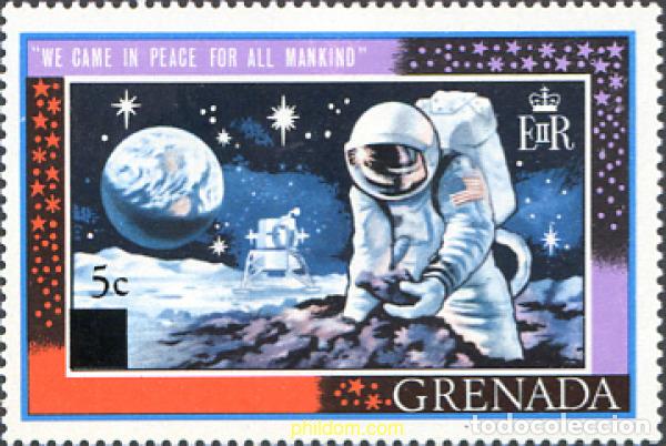 Sellos: 231103 MNH GRANADA 1970 APOLO XI