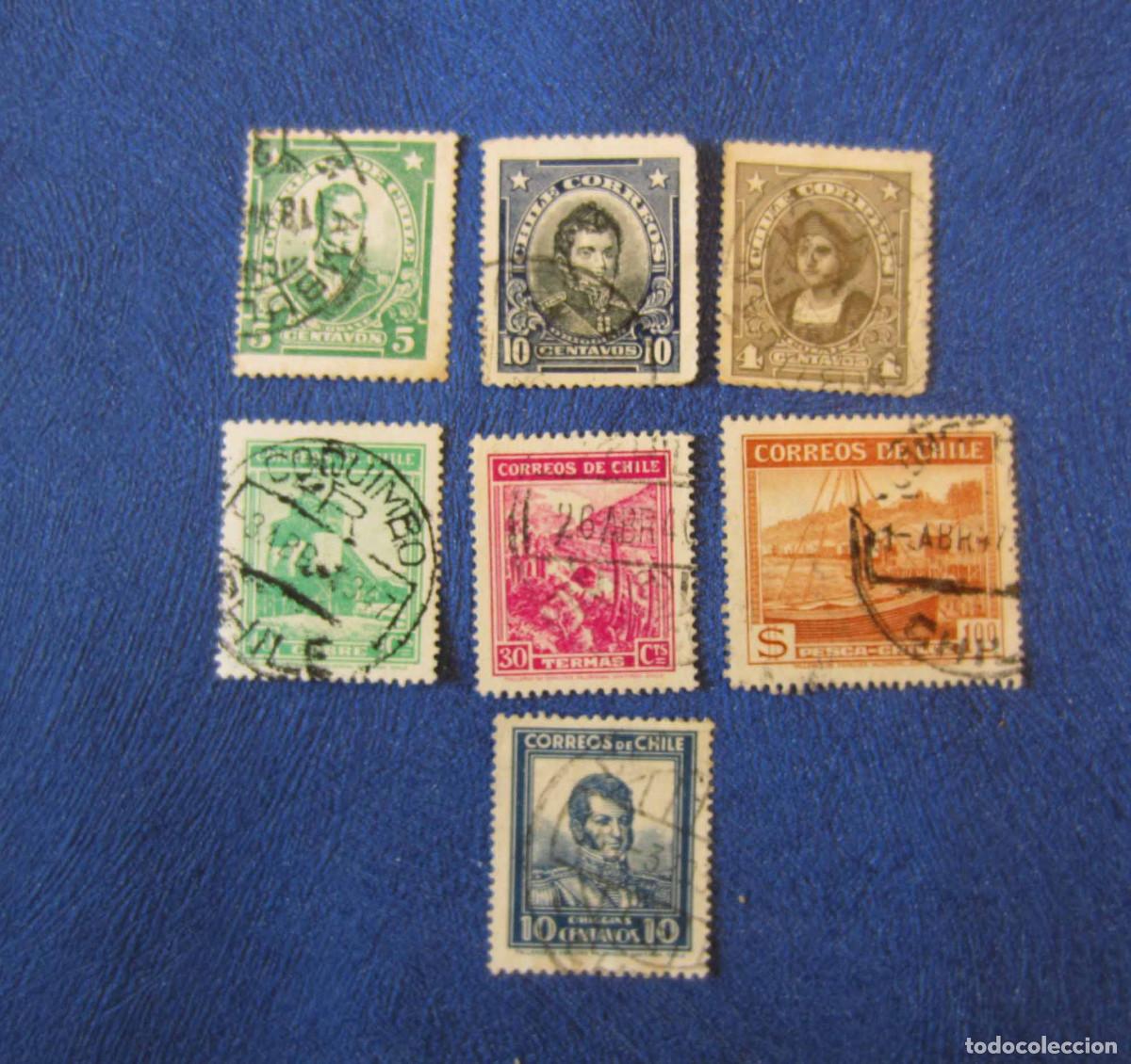 Sellos: SELLO ANTIGUO AMERICA SELLOS CHILE