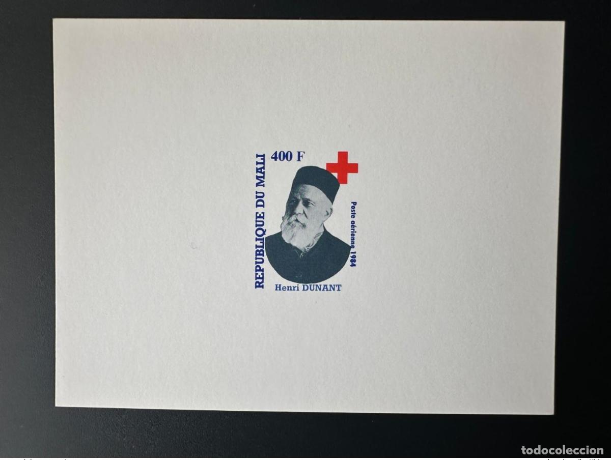 Sellos: Mali 1984 Mi. 989 Luxury Proof Henri Henry Dunant Cruz Roja