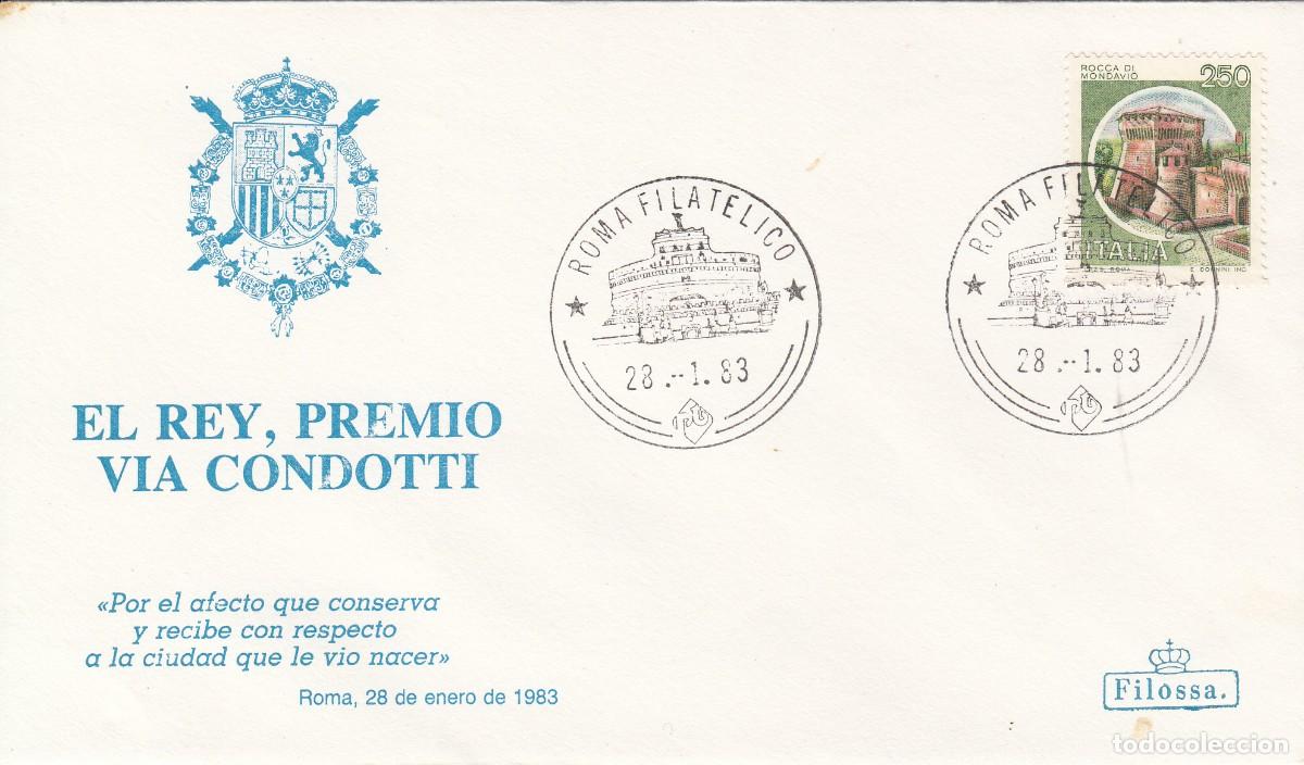 Francobolli: TEMA MONARQU&Iacute;A - EL REY PREMIO VIA CONDOTTI - ITALIA - 1983