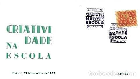 Selos: Portugal & FDC La creatividad en la escuela, Estoril 1972 (3077)