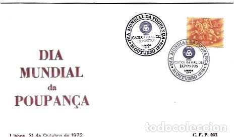 Briefmarken: Portugal & FDC Caixa General de Dep&oacute;sitos, D&iacute;a Mundial del Ahorro, Lisboa 1972 (3077)