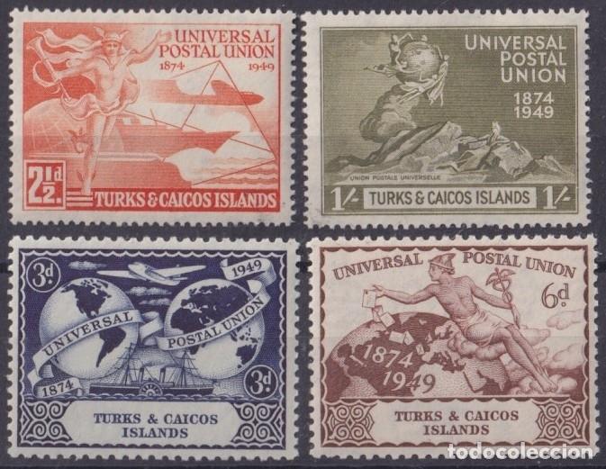Timbres: F-EX62038 TURK & CAICOS IS MH 1949 UPU.
