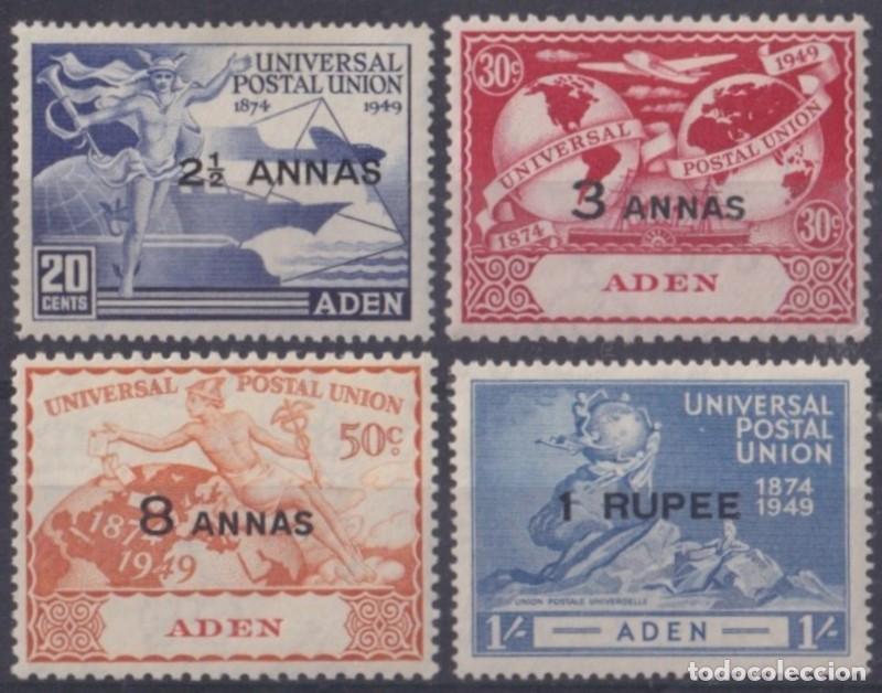 Sellos: F-EX62015 ADEN MH 1949 UPU. - Foto 1