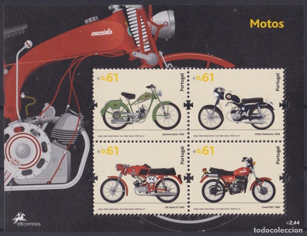 Selos: F-EX61939 PORTUGAL MNH 2007 MOTO MOTORCYCLE TRANSPORTS.