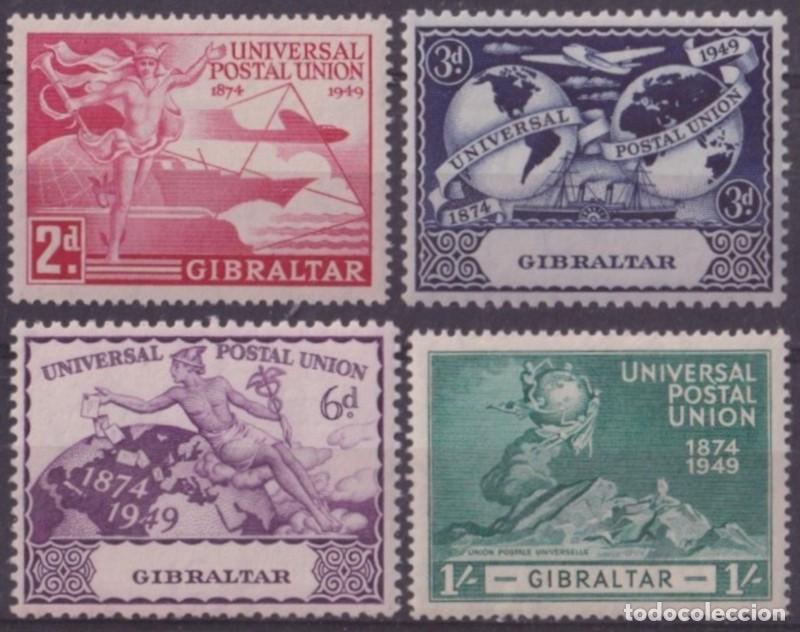 Selos: F-EX62031 GIBRALTAR MH 1949 UPU.