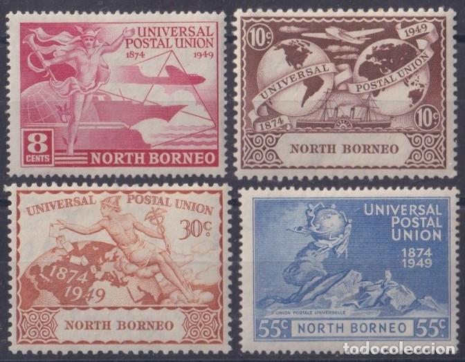 Selos: F-EX62023 NORTH BORNEO MH 1949 UPU.