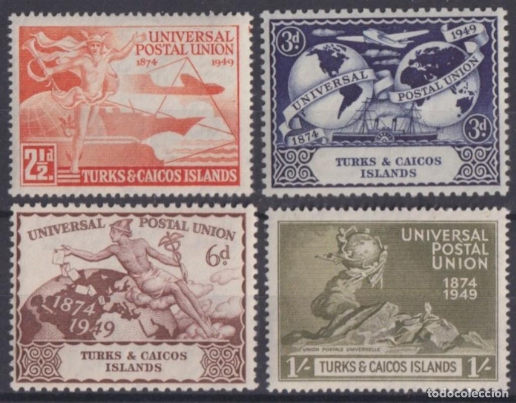 Selos: F-EX62009 TURKS & CAICOS IS MH 1949 UPU.