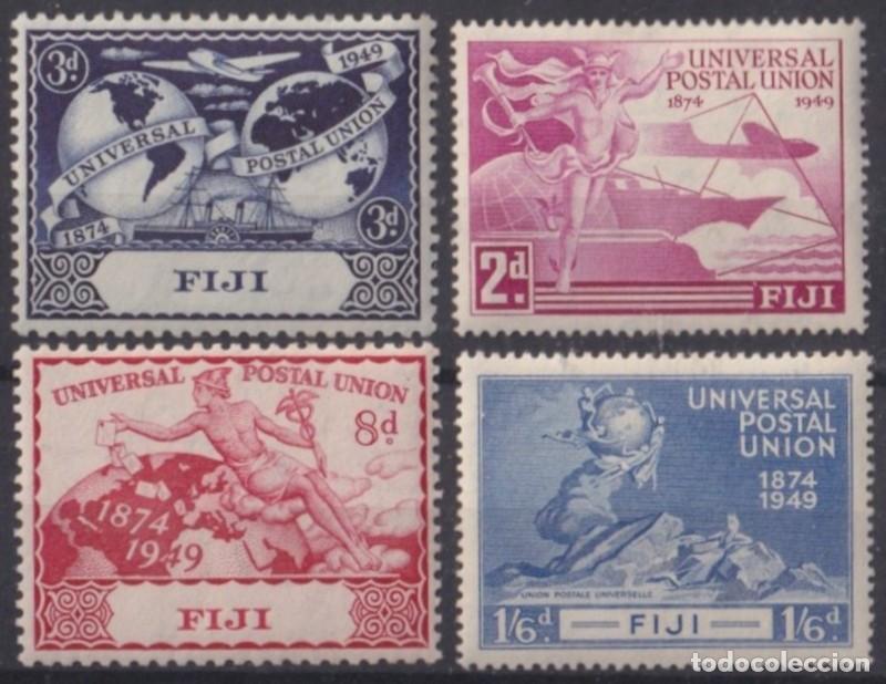 Selos: F-EX62011 FIJI IS MH 1949 UPU.