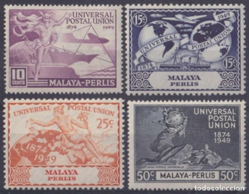 Selos: F-EX61983 MALAYSIA MALAYA PERLIS MH 1949 UPU.