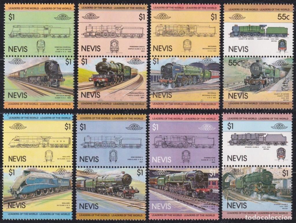 Selos: F-EX63856 ST LUCIA MNH 1983 RAILROAD RAILWAYS TRAIN LOCOMOTIVES FERROCARRIL.