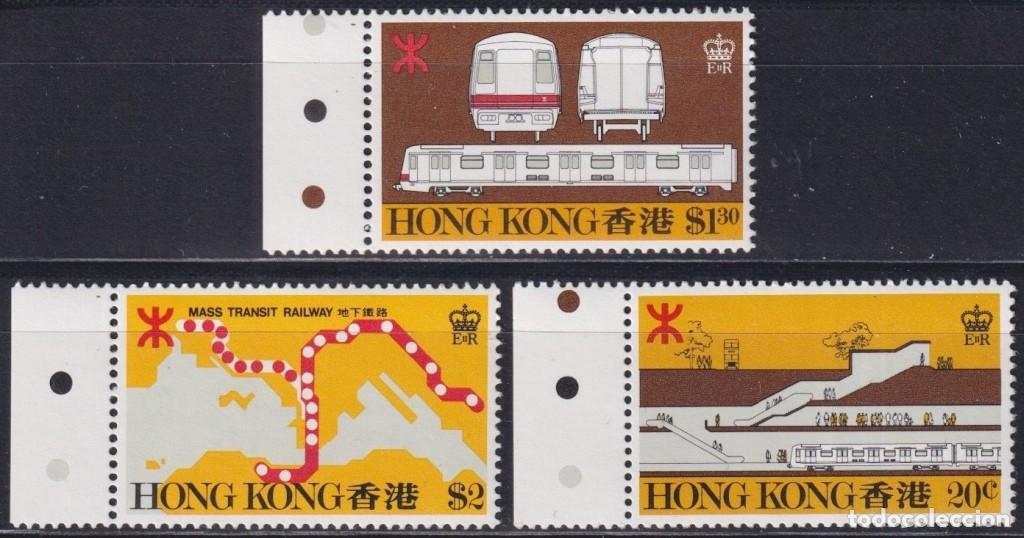 Selos: F-EX63383 HONG KONG MNH 1979 JAPAN RAILROAD RAILWAYS TRAIN LOCOMOTIVE.