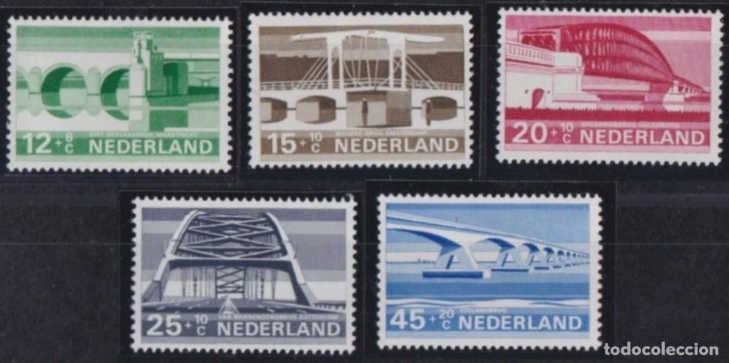 Selos: F-EX63520 NEDERLAND NETHERLAND MNH 1968 BRIDGE OF RAILROAD.
