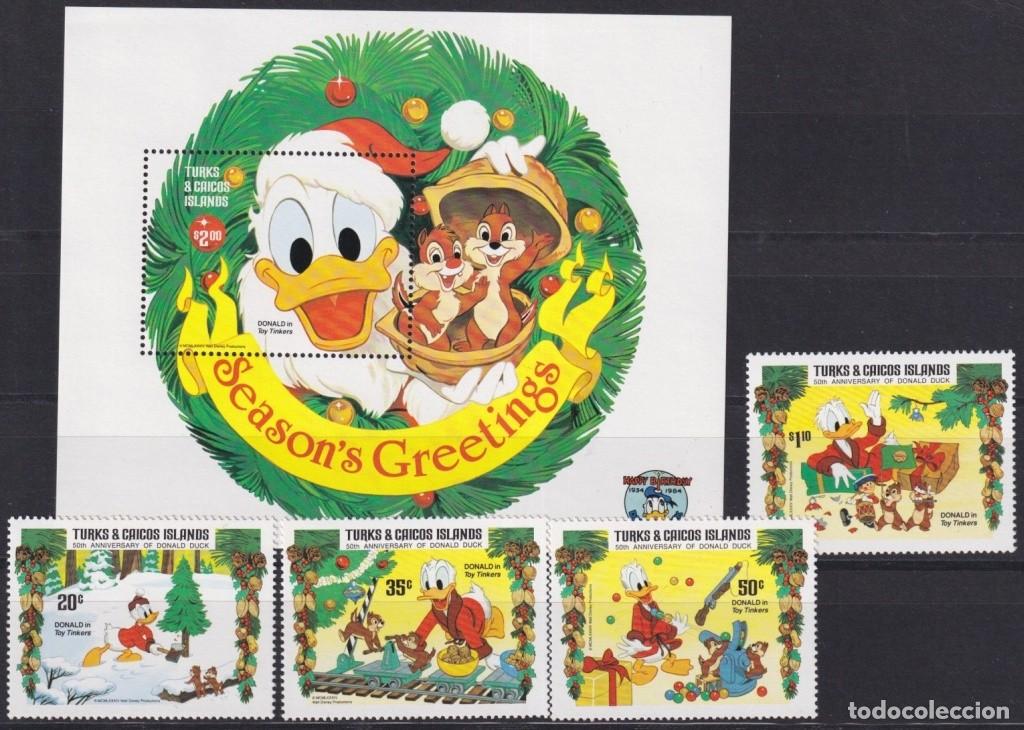 Timbres: F-EX62842 MALDIVES MNH 1984 WALT DISNEY 50th ANNIV DONALD DUCK.