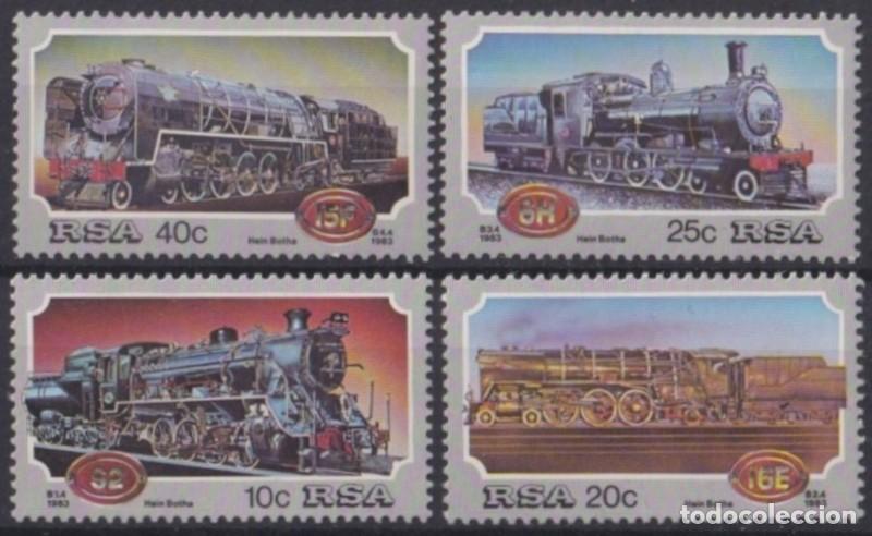 Francobolli: F-EX63313 SUDAFRICA RSA MNH 1983 RAILROAD RAILWAYS TRAIN LOCOMOTIVES FERROCARRIL.